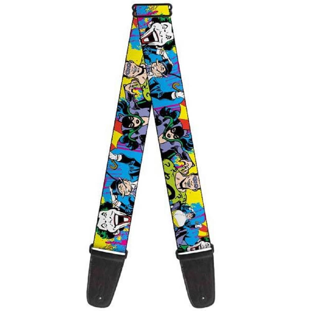 Buckle-Down JLA Villains Strap - Straps available at Foulds Guitars Derby