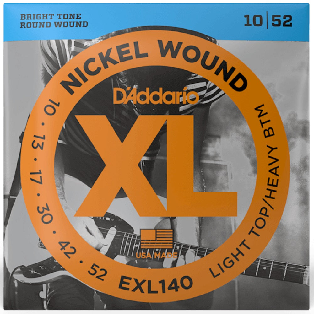 D'Addario EXL140 Electric 10-52 - Electric Guitar Strings available at Foulds Guitars Derby