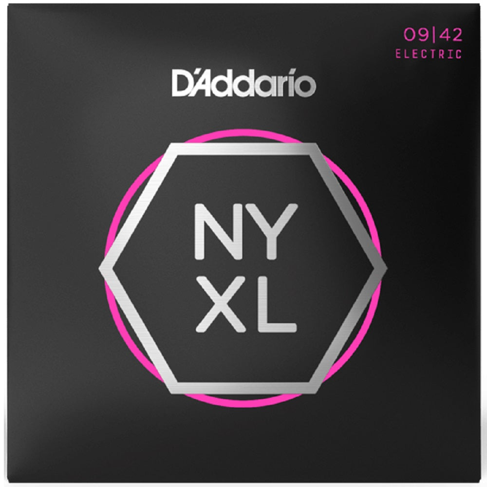 D'Addario NYXL Electric 9-42 - Electric Guitar Strings available at Foulds Guitars Derby