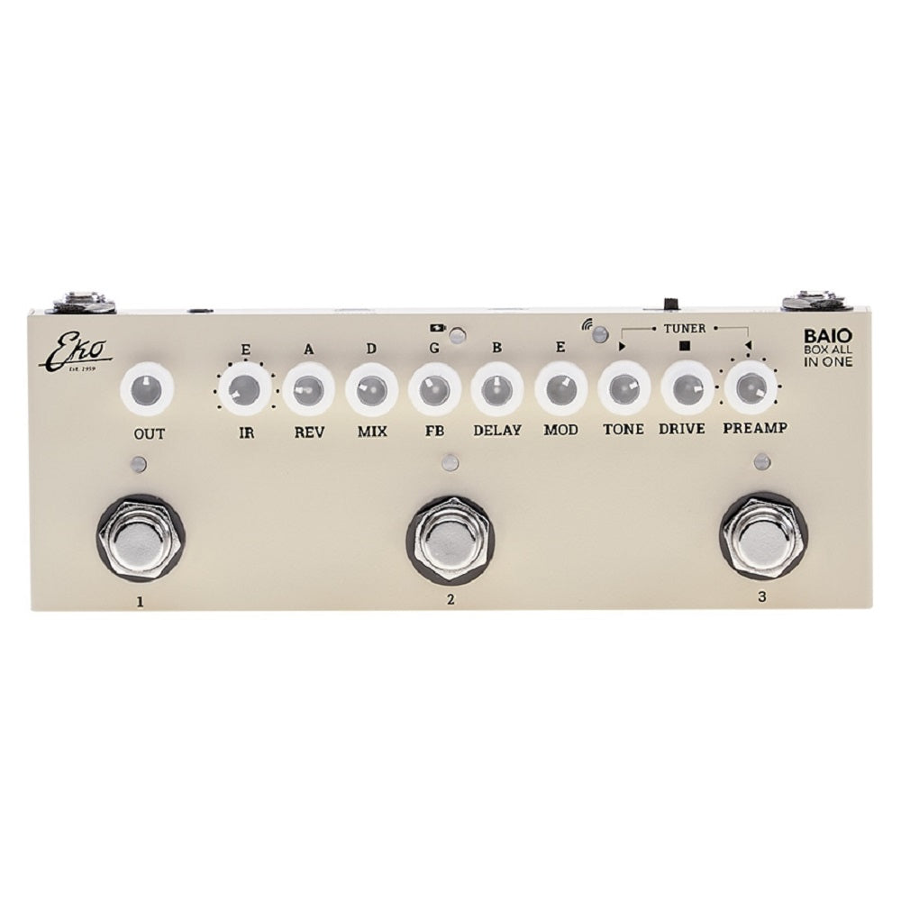EKO BAIO Box All In One FX - Guitar Pedals available at Foulds Guitars Derby