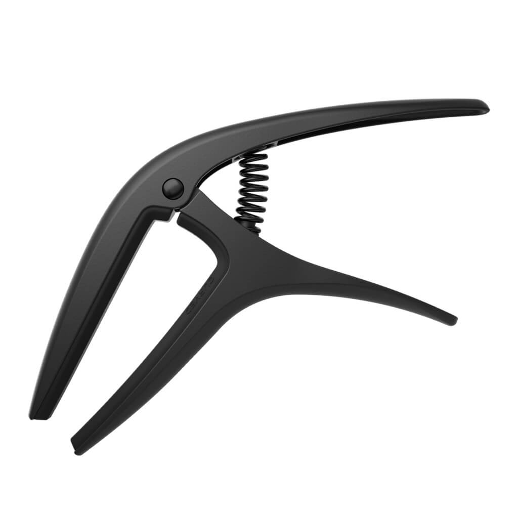 Ernie Ball Axis Capo Black - Capos available at Foulds Guitars Derby