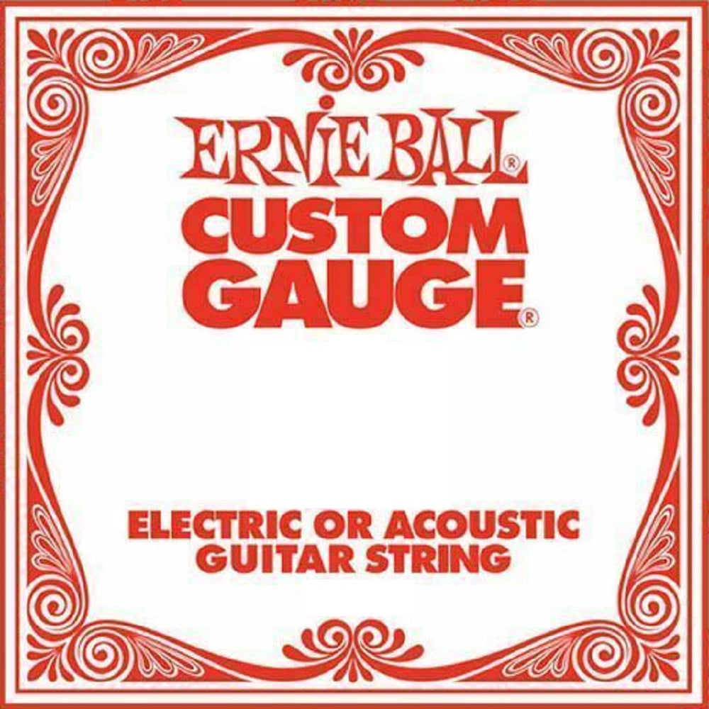 Ernie Ball Single Plain 18 - Single Strings available at Foulds Guitars Derby
