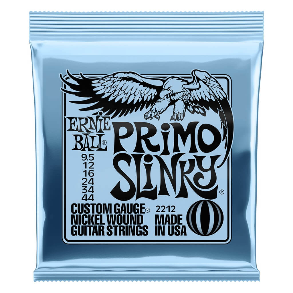 Ernie Ball Primo Slinky 2212 9.5-44 - Electric Guitar Strings available at Foulds Guitars Derby