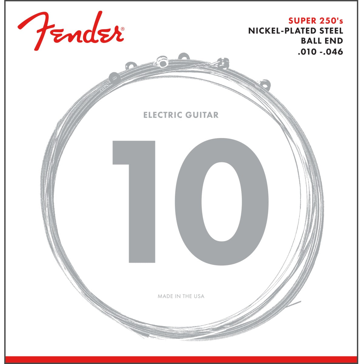 Fender Super 250R 10-46 - Electric Guitar Strings available at Foulds Guitars Derby