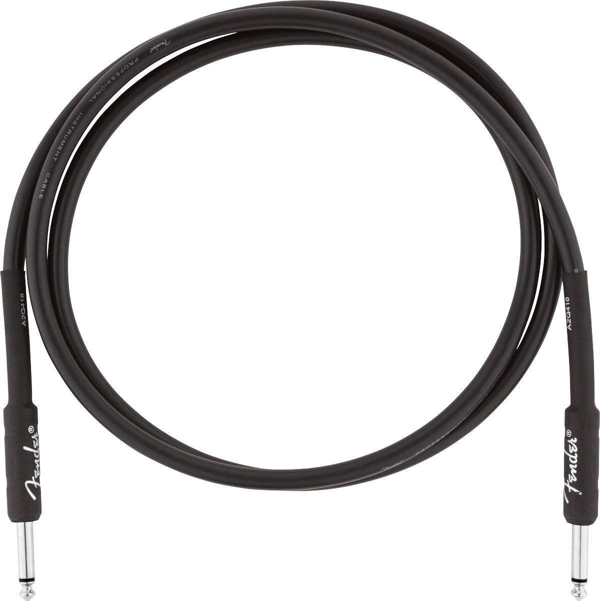 Fender Pro 5ft Cable Straight - Straight available at Foulds Guitars Derby