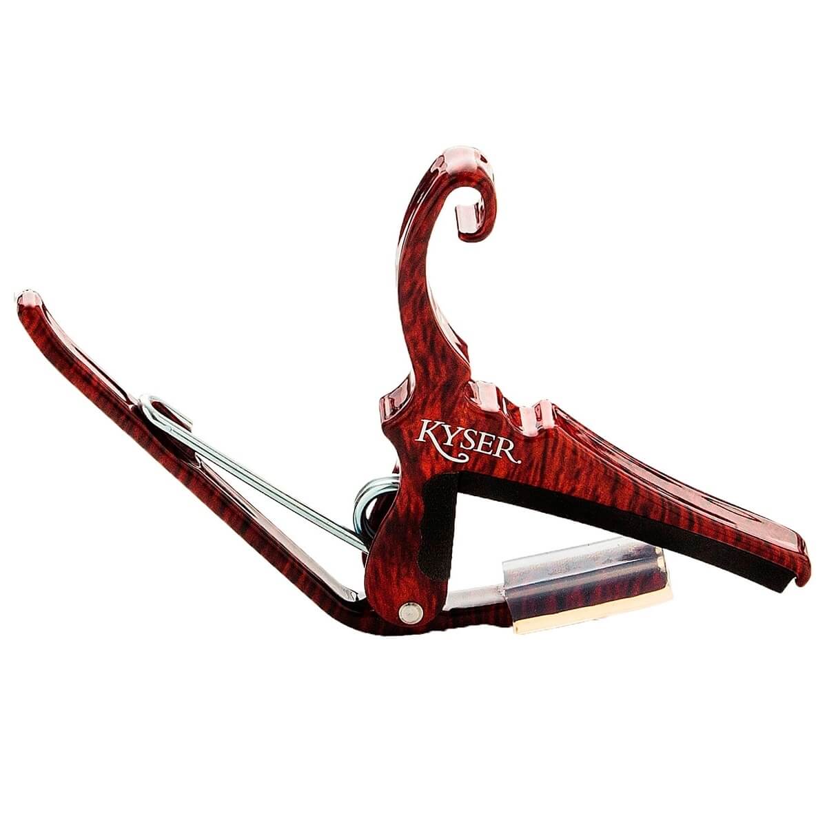 Kyser Quick Change Capo Rosewood - Capos available at Foulds Guitars Derby
