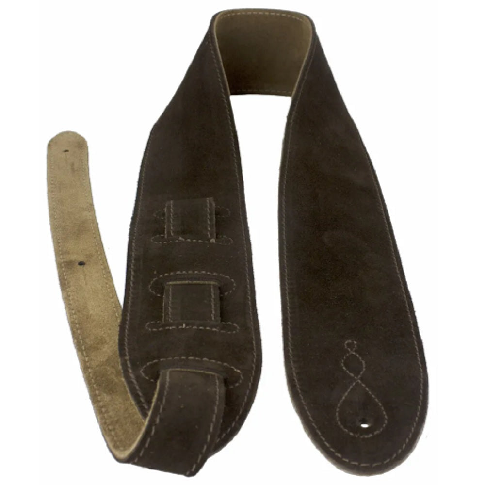 Leathergraft Comfy Brown Strap - Straps available at Foulds Guitars Derby