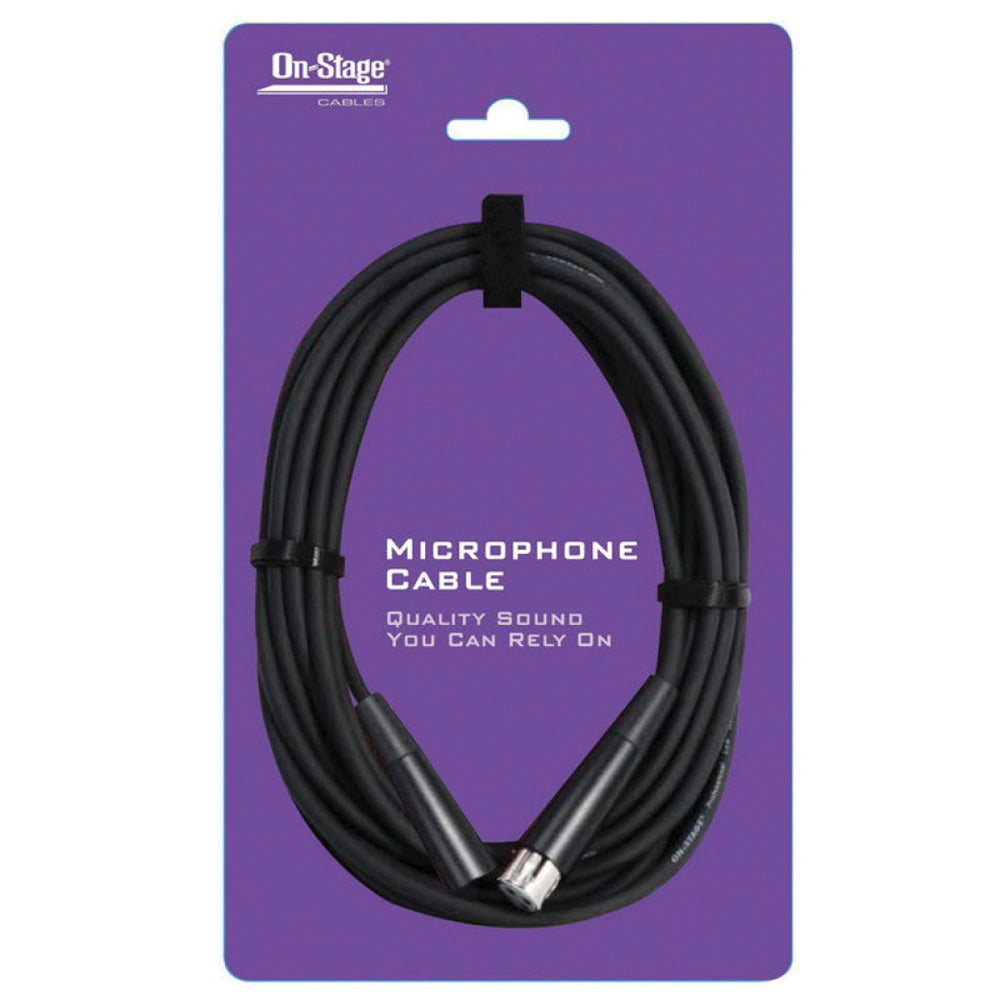 OnStage Microphone Cable 20ft/6m Foulds Guitars