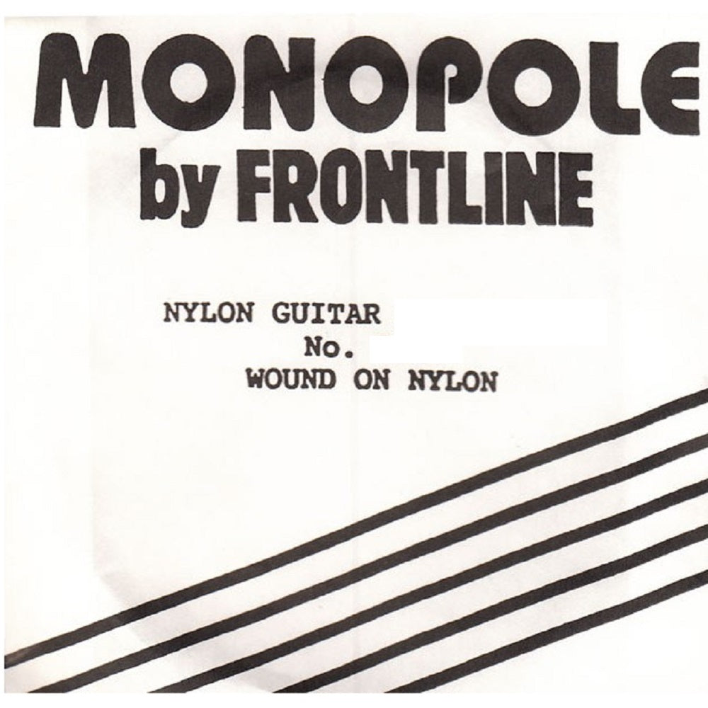 Monopole Single Classical Wound Nylon 4th D - Single Strings available at Foulds Guitars Derby