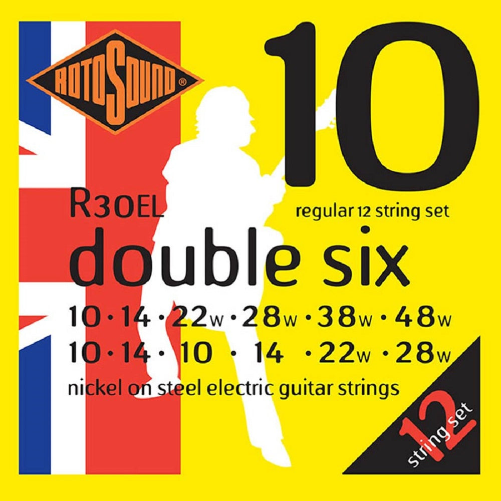Rotosound Electric 12-String R30EL - Electric Guitar Strings available at Foulds Guitars Derby