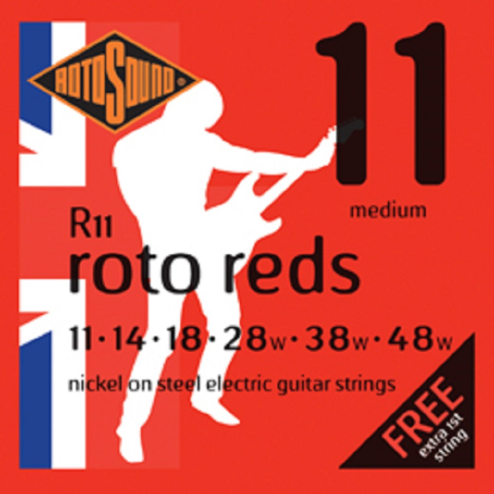 Rotosound Electric R11 11-48 - Electric Guitar Strings available at Foulds Guitars Derby