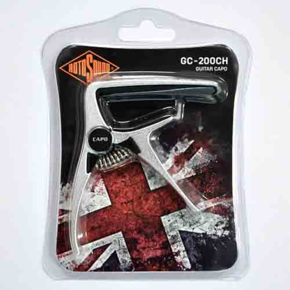 Rotosound GC-200 Capo (Silver) - Capos available at Foulds Guitars Derby