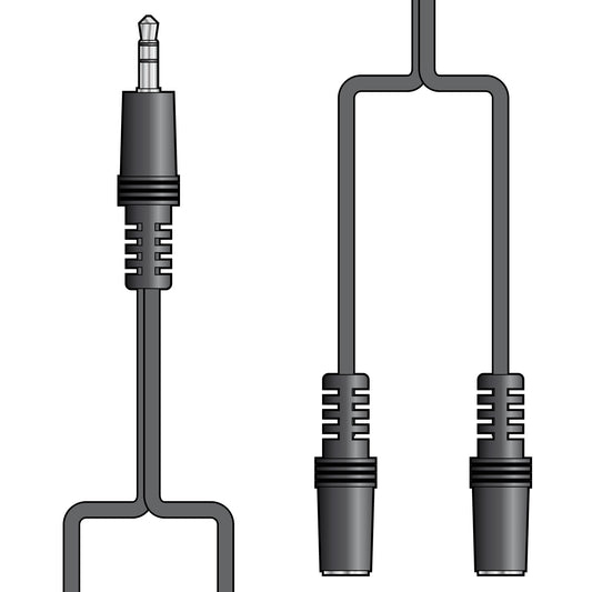 AV Link 3.5mm Stereo - 2x3.5mm Stereo 1.2m