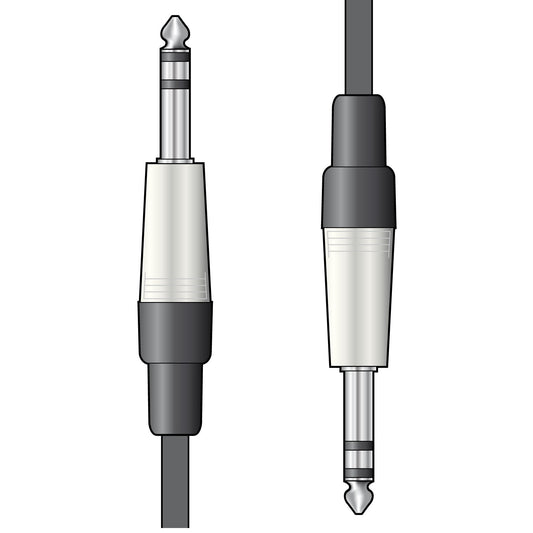 Citronic 6.3mm TRS Jack-Jack 3m