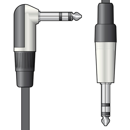 Citronic 3m RA TRS Jack/Jack