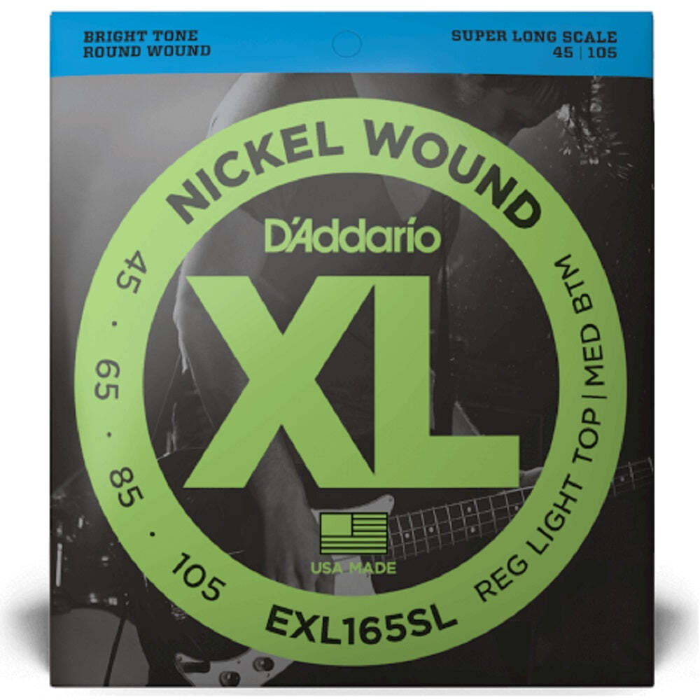 D'Addario EXL165 45 -105 - nan available at Foulds Guitars Derby