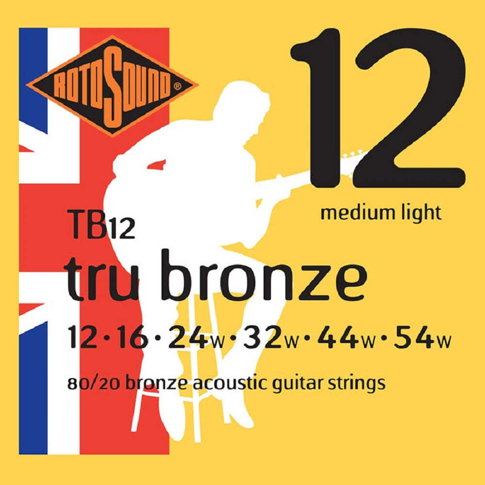 Rotosound 80/20 Bronze TB12 12-54 - nan available at Foulds Guitars Derby