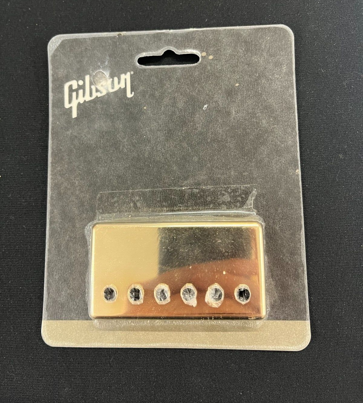 Gibson Humbucker Pickup Cover (Bridge, Gold) - nan available at Foulds Guitars Derby