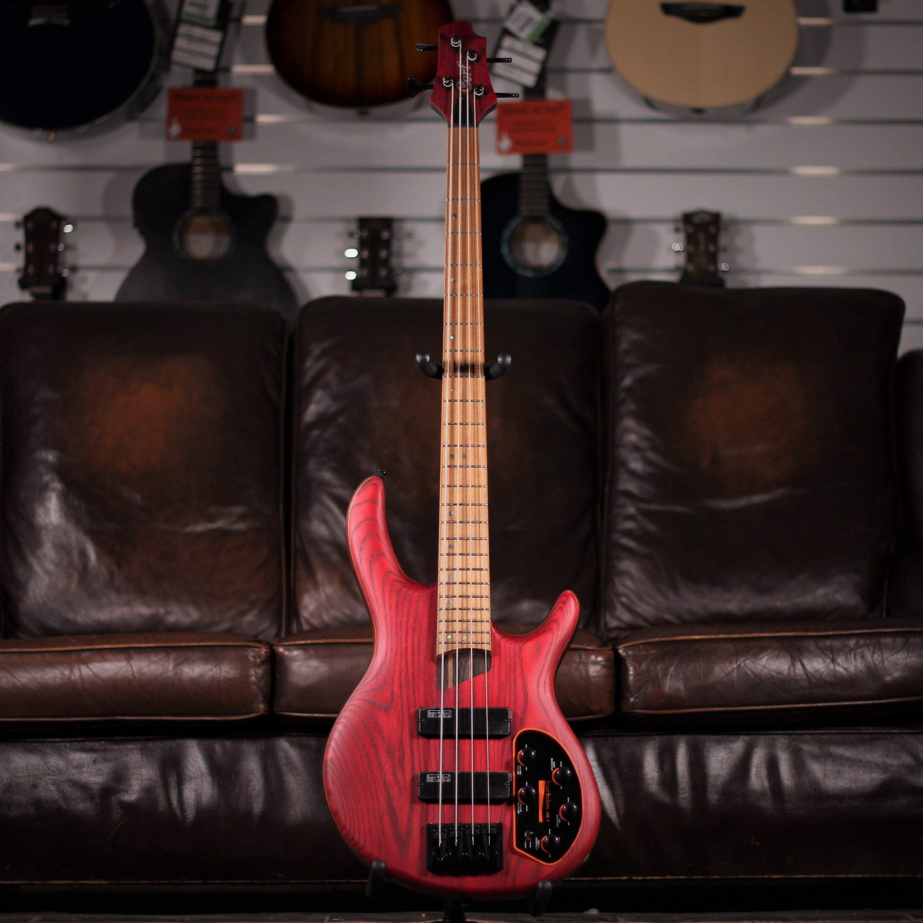 Cort B4 Element Open Pore Burgundy Red Foulds Guitars cort-b4-element-open-pore-burgundy-red-foulds-guitars