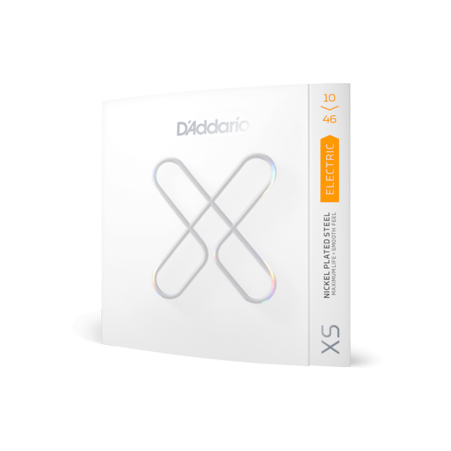 D'Addario XS Nickel Coated Electric Guitar Strings 10-46 - Electric Guitar Strings available at Foulds Guitars Derby