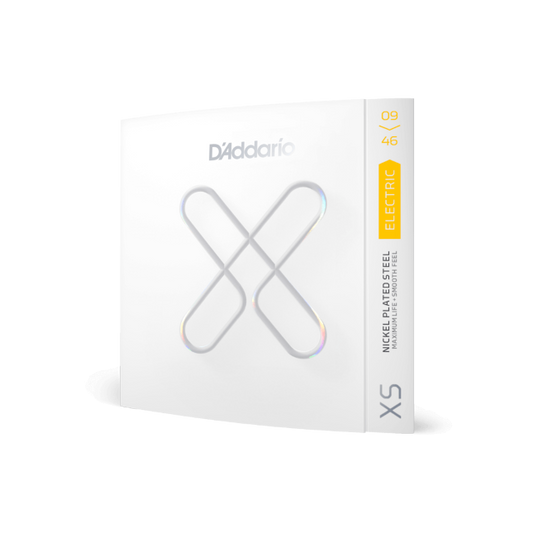 D'Addario XS Nickel Coated Electric Guitar Strings 09-46 - Electric Guitar Strings available at Foulds Guitars Derby