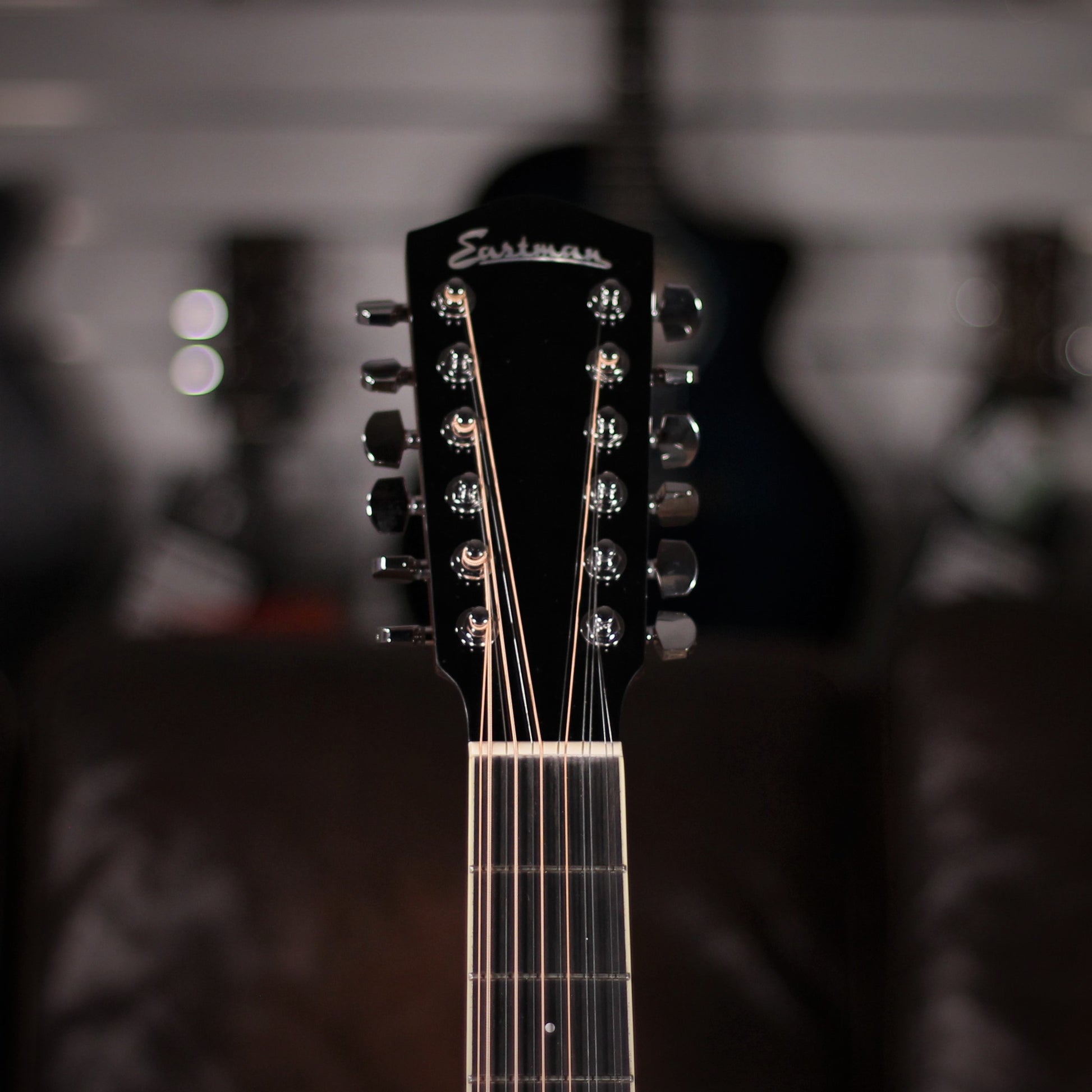 Eastman AC330E-12 12-String headstock