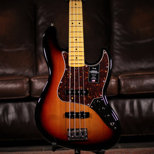Fender American Pro 2 Jazz Bass 3 Tone Sunburst