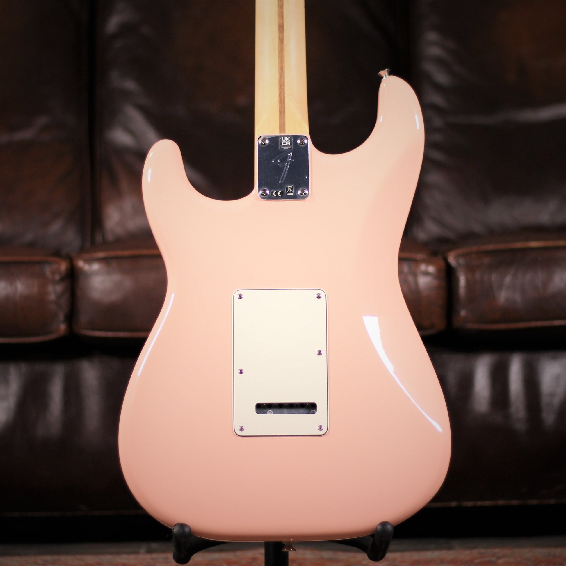 Fender Player Stratocaster LTD Shell Pink rear