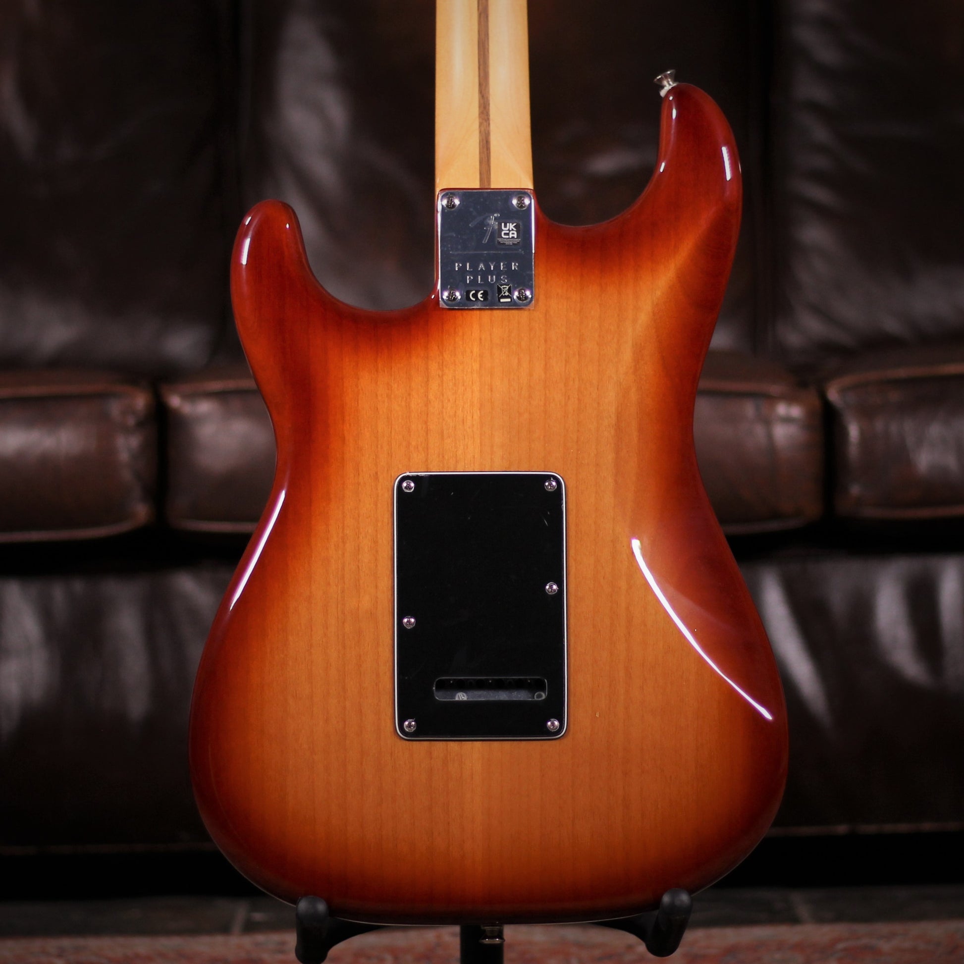 Fender Player Plus Stratocaster Sienna Sunburst rear