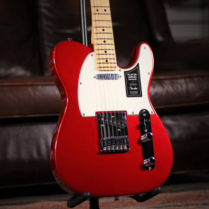 Fender Player Telecaster MN Candy Apple Red angled