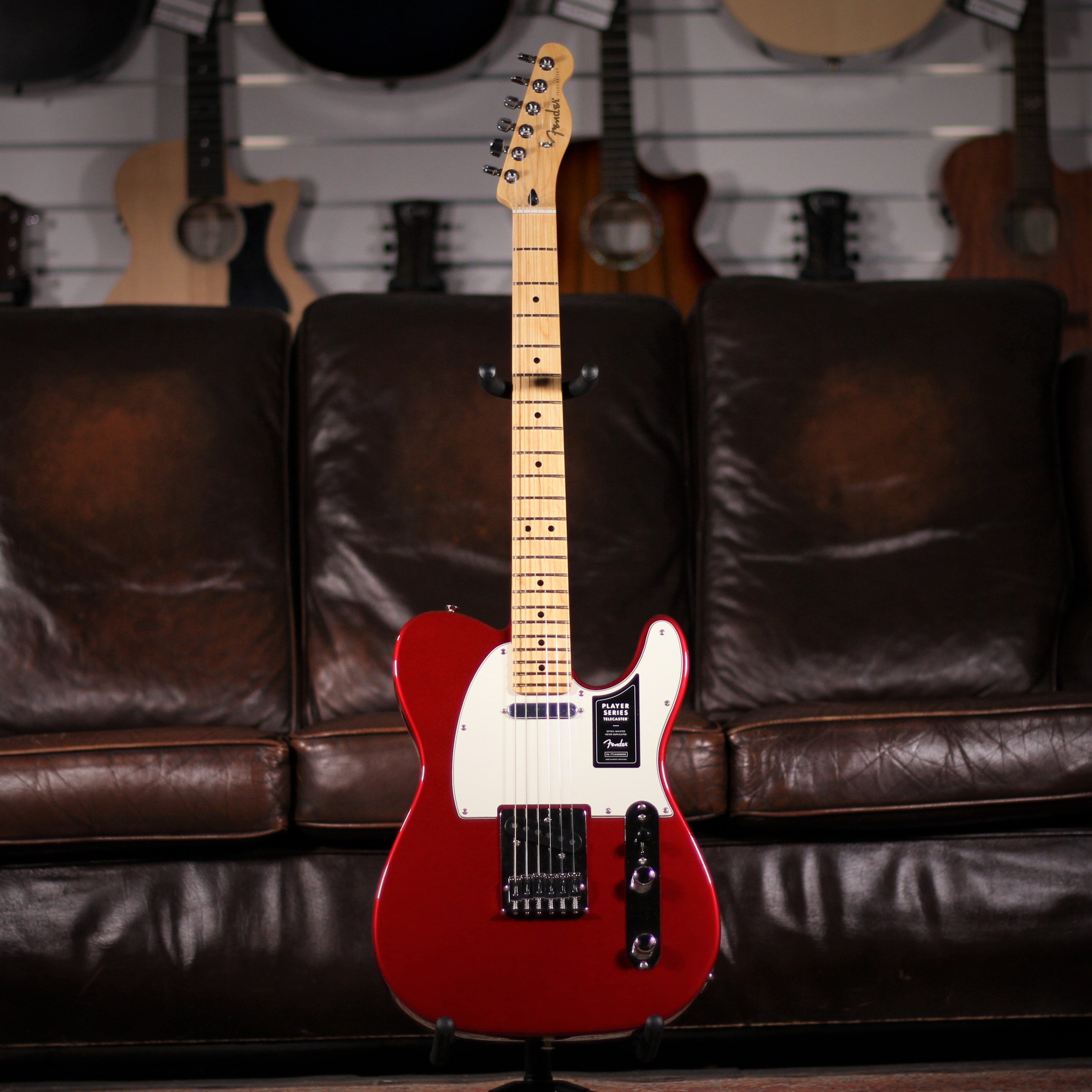 Fender telecaster deals candy apple red