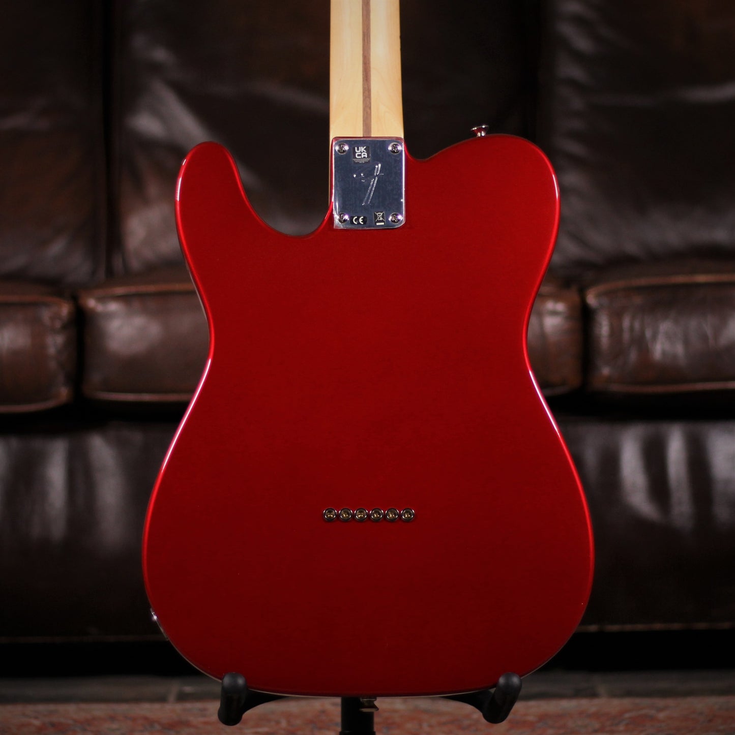 Fender Player Telecaster MN Candy Apple Red rear