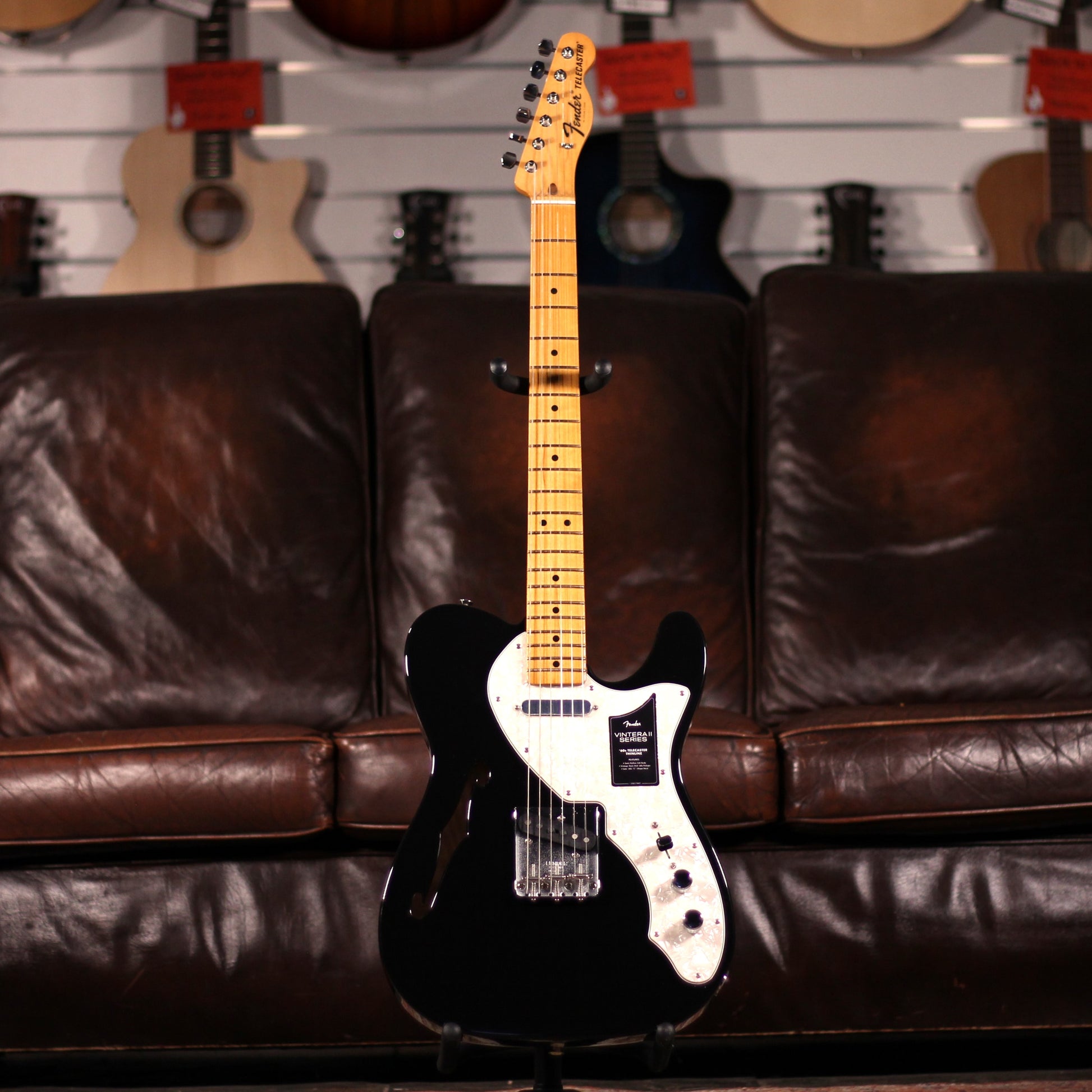 Fender Vintera II '60s Telecaster Thinline Black