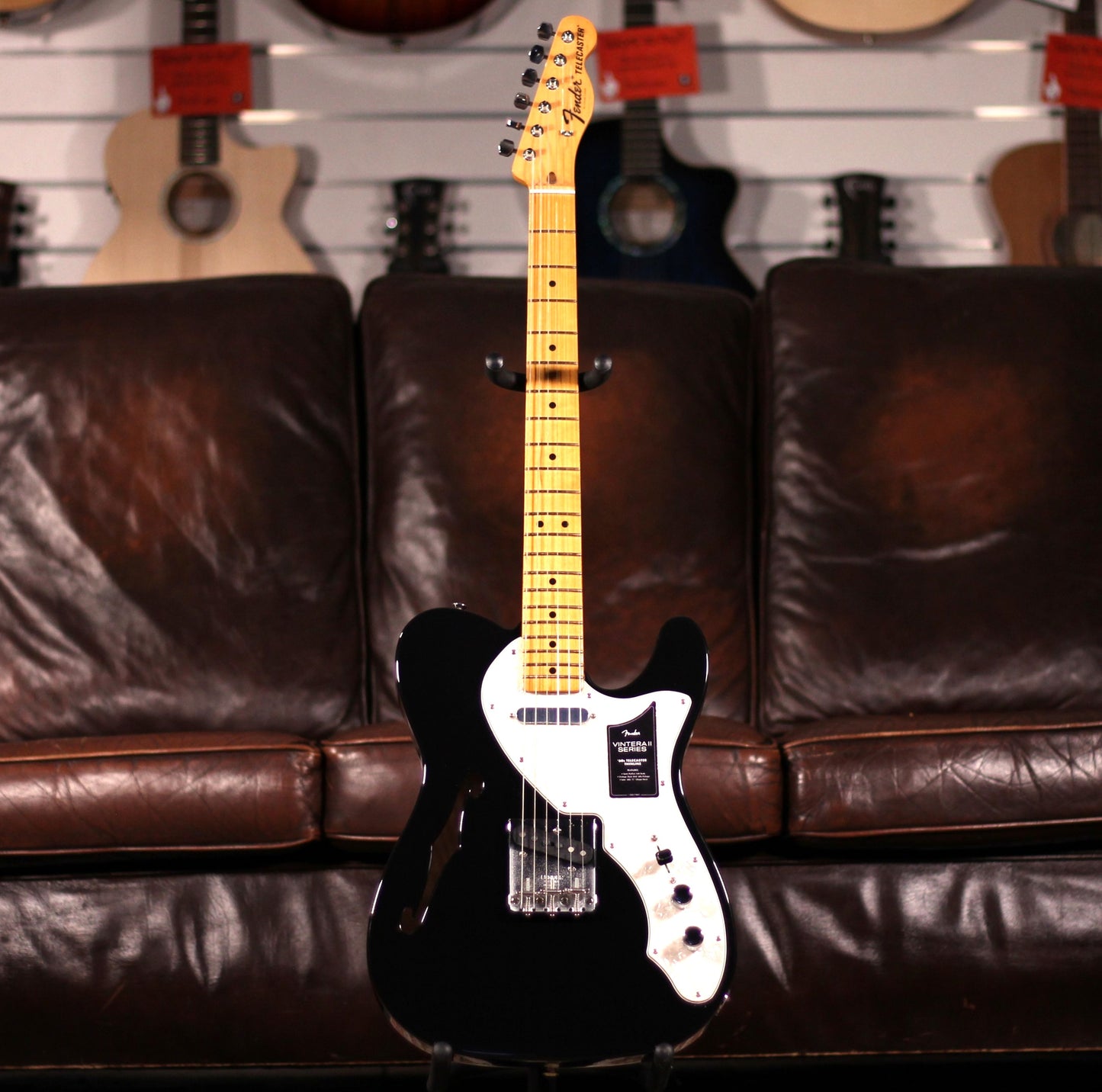 Fender Vintera II '60s Telecaster Thinline Black