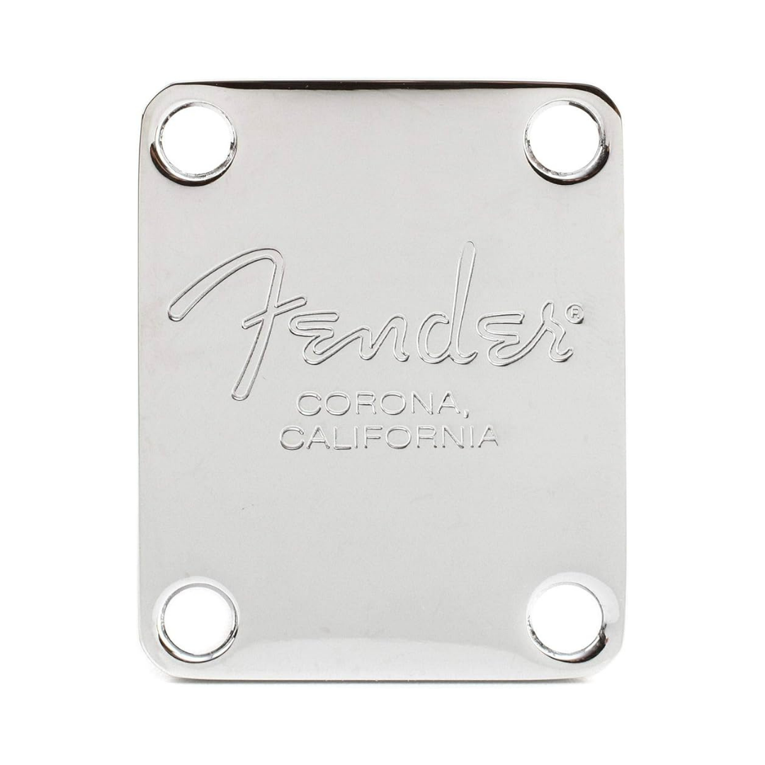 Fender Neckplate American Standard Bass Chrome
