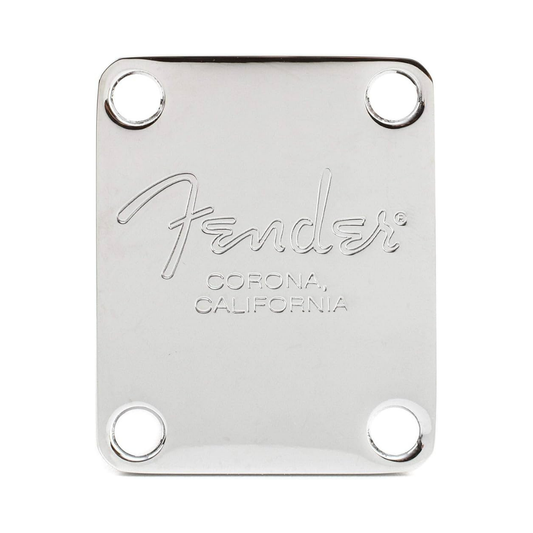 Fender Neckplate American Standard Bass Chrome