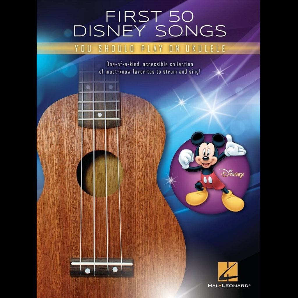 First 50 Disney Songs Ukulele