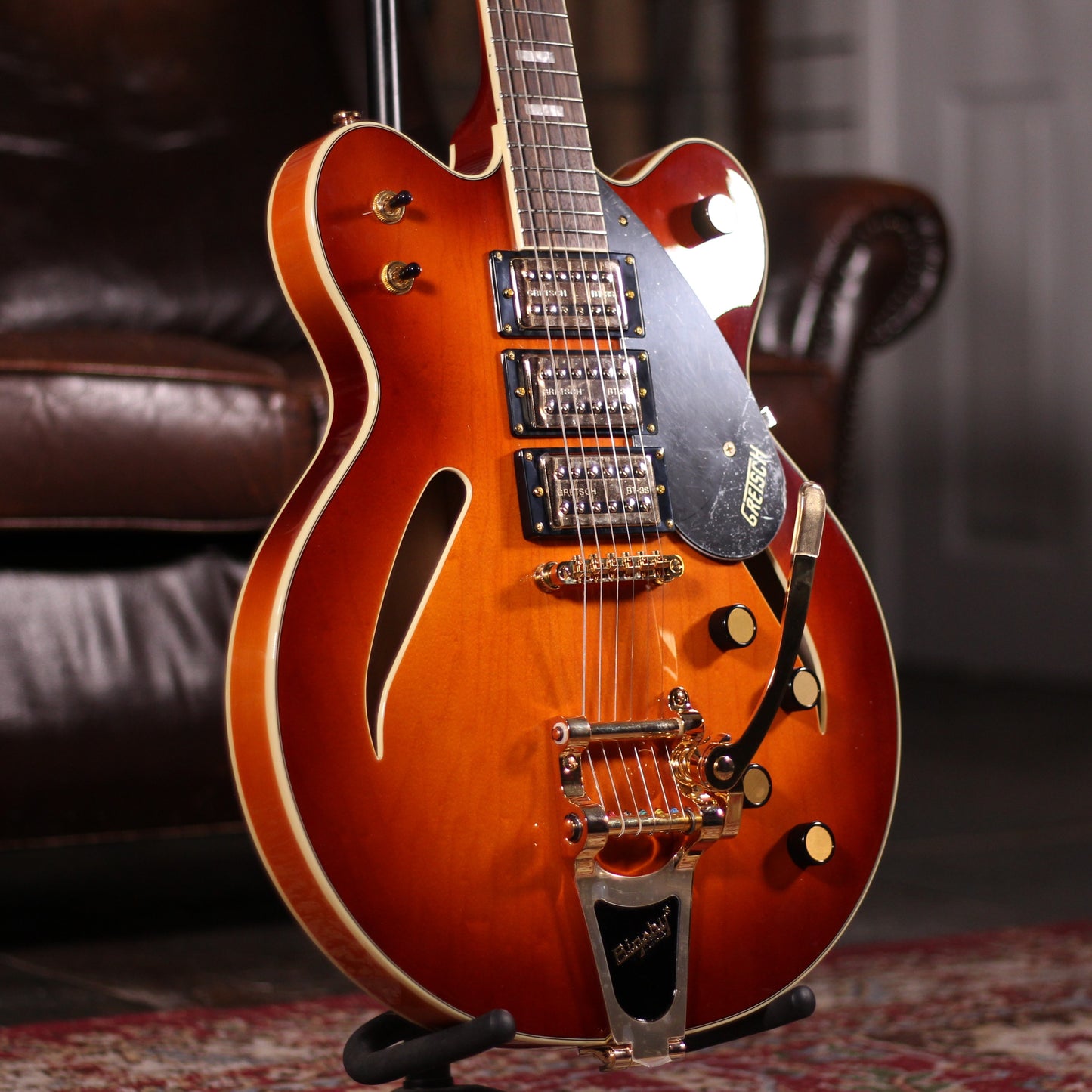 Gretsch FSR Streamliner CB Cats-Eye Bigsby Abbey Ale