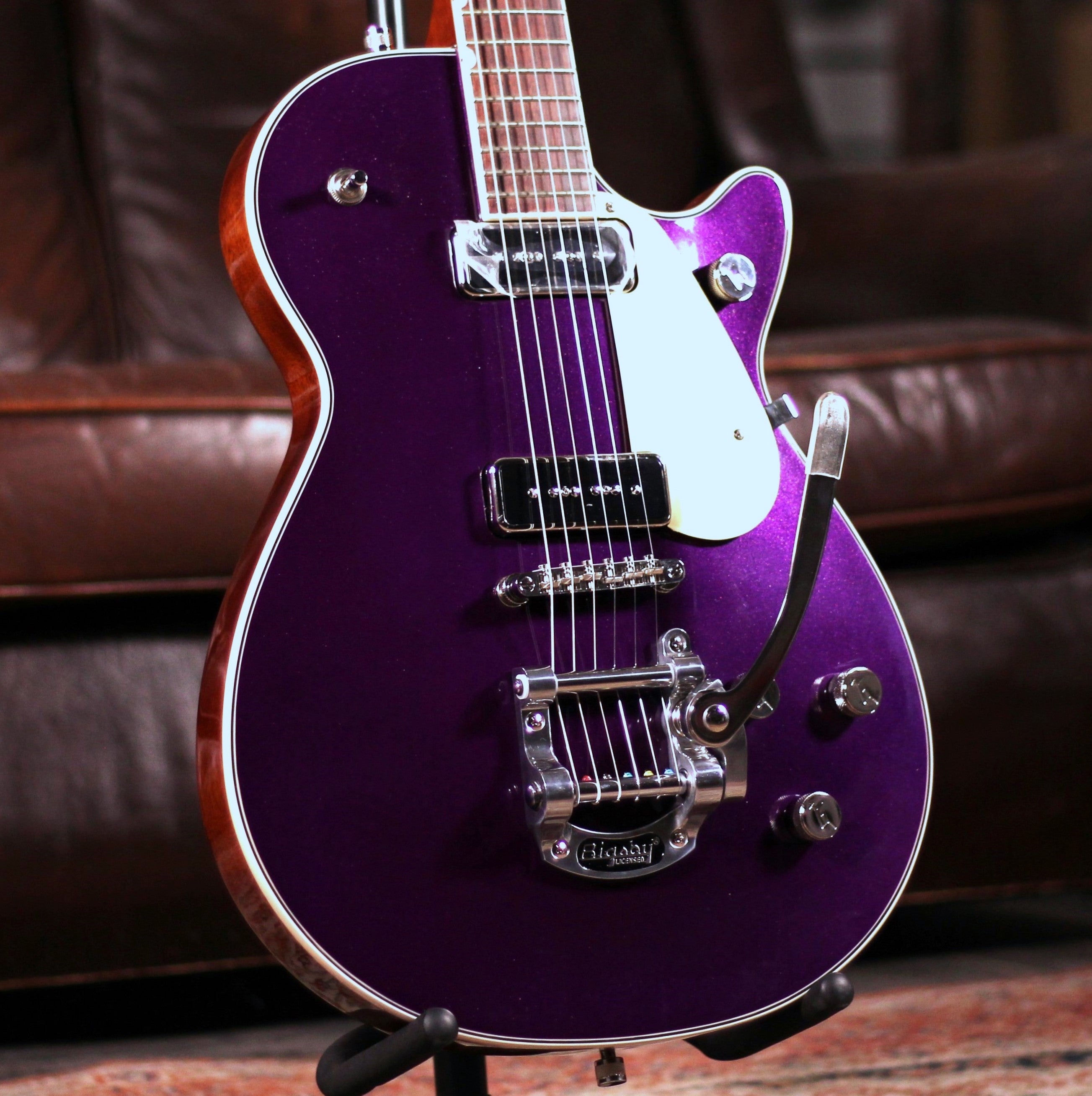 Gretsch G5210T-P90 Amethyst | Electric Guitars Derby | Foulds Guitars