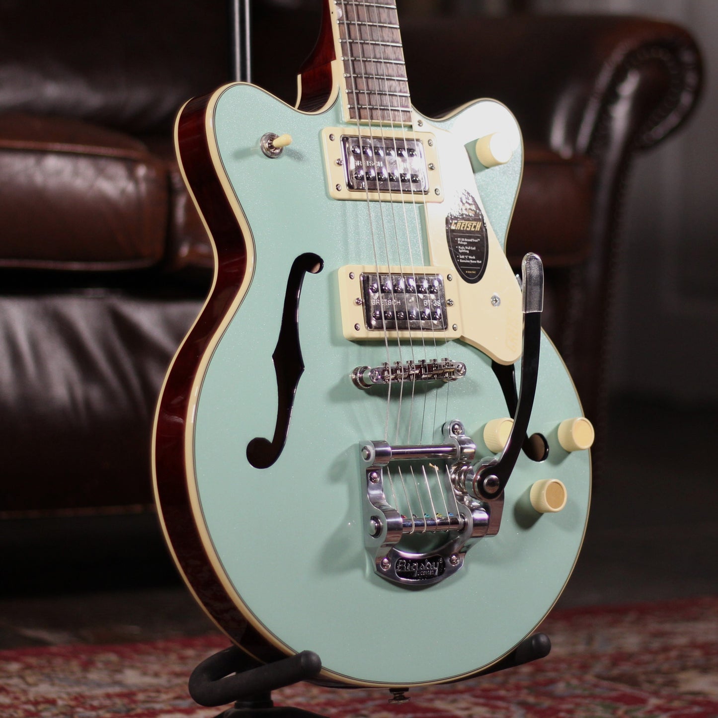 Gretsch FSR Streamliner CB Jr Bigsby Mint Metallic