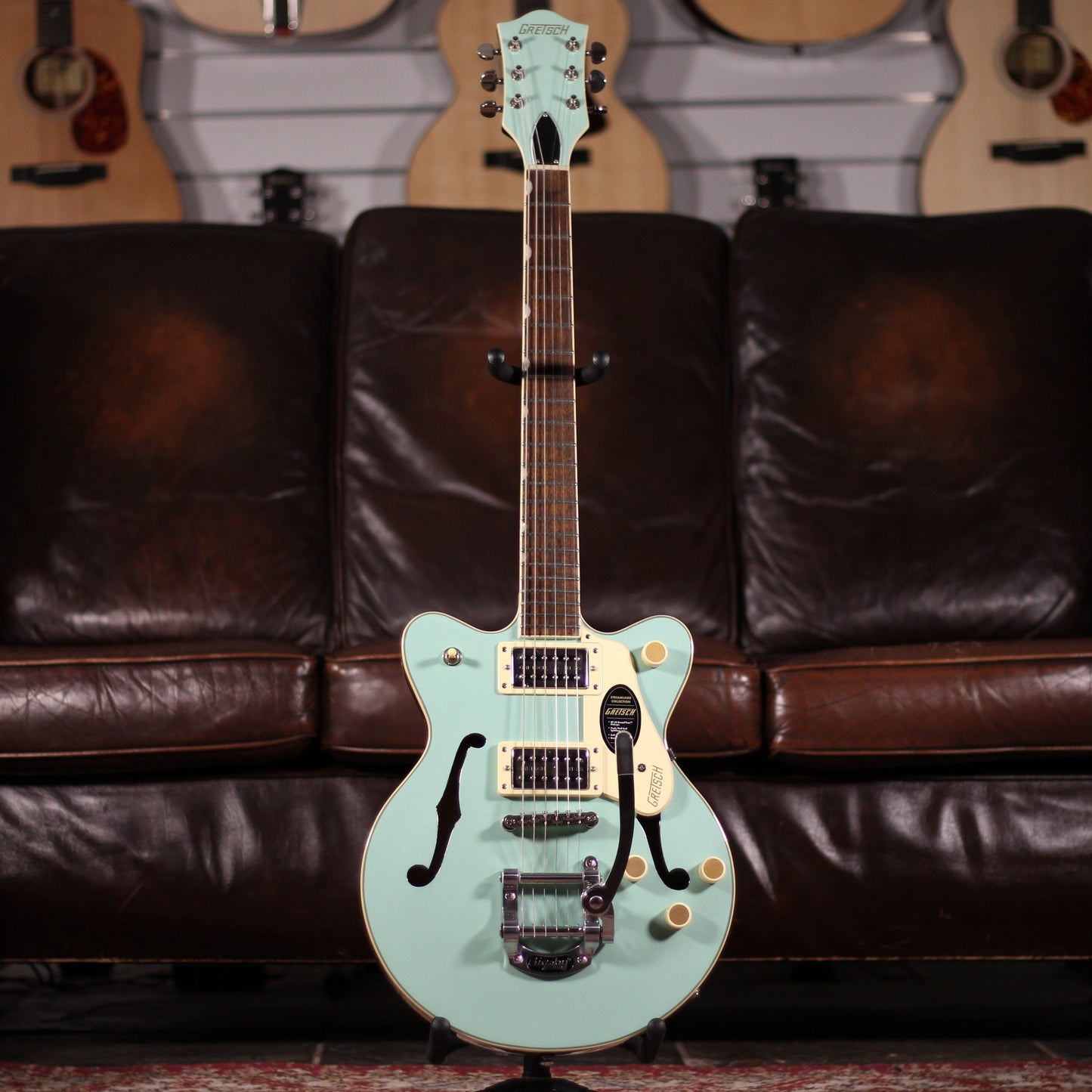 Gretsch FSR Streamliner CB Jr Bigsby Mint Metallic