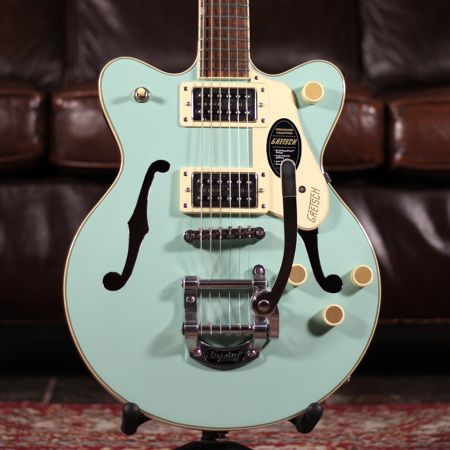 Gretsch FSR Streamliner CB Jr Bigsby Mint Metallic