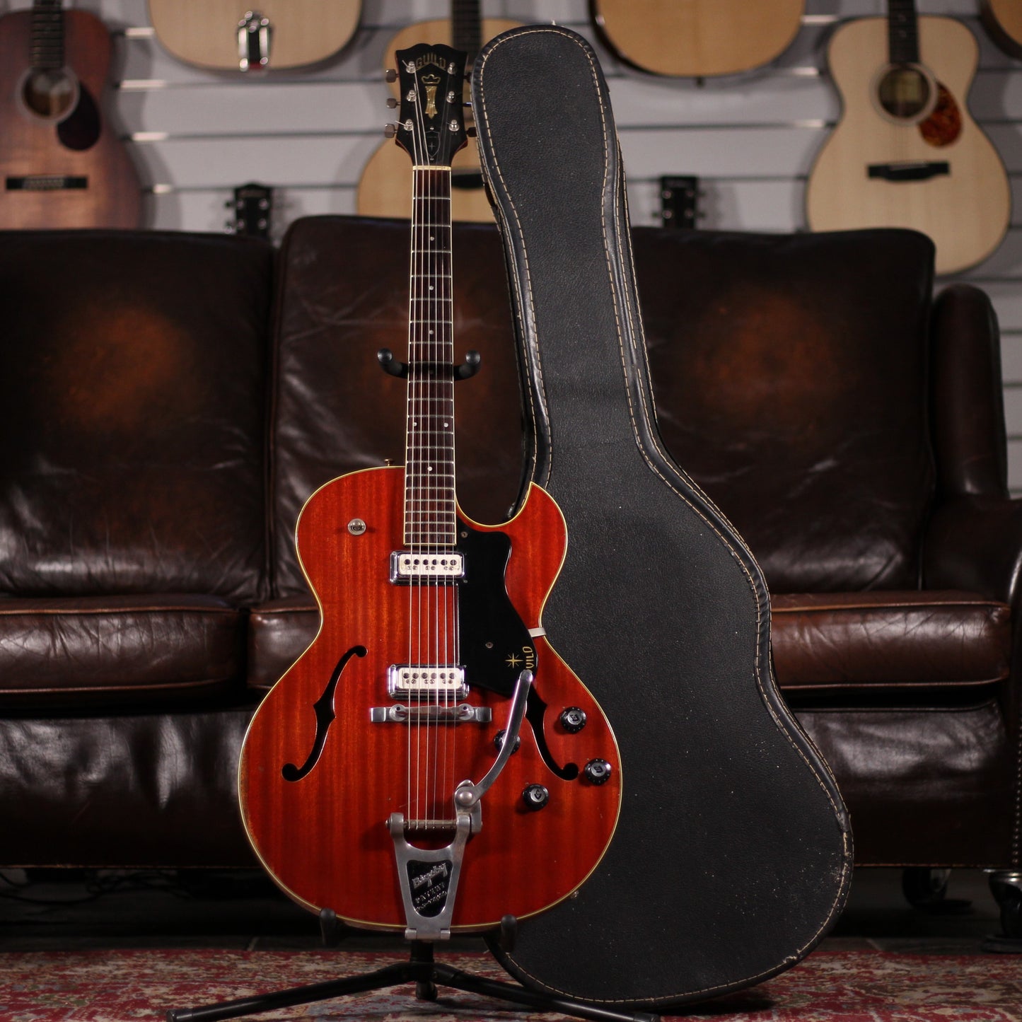 Vintage - 1963 Guild Starfire II Cherry Red