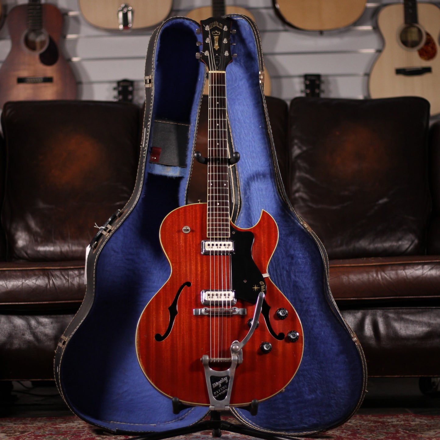Vintage - 1963 Guild Starfire II Cherry Red