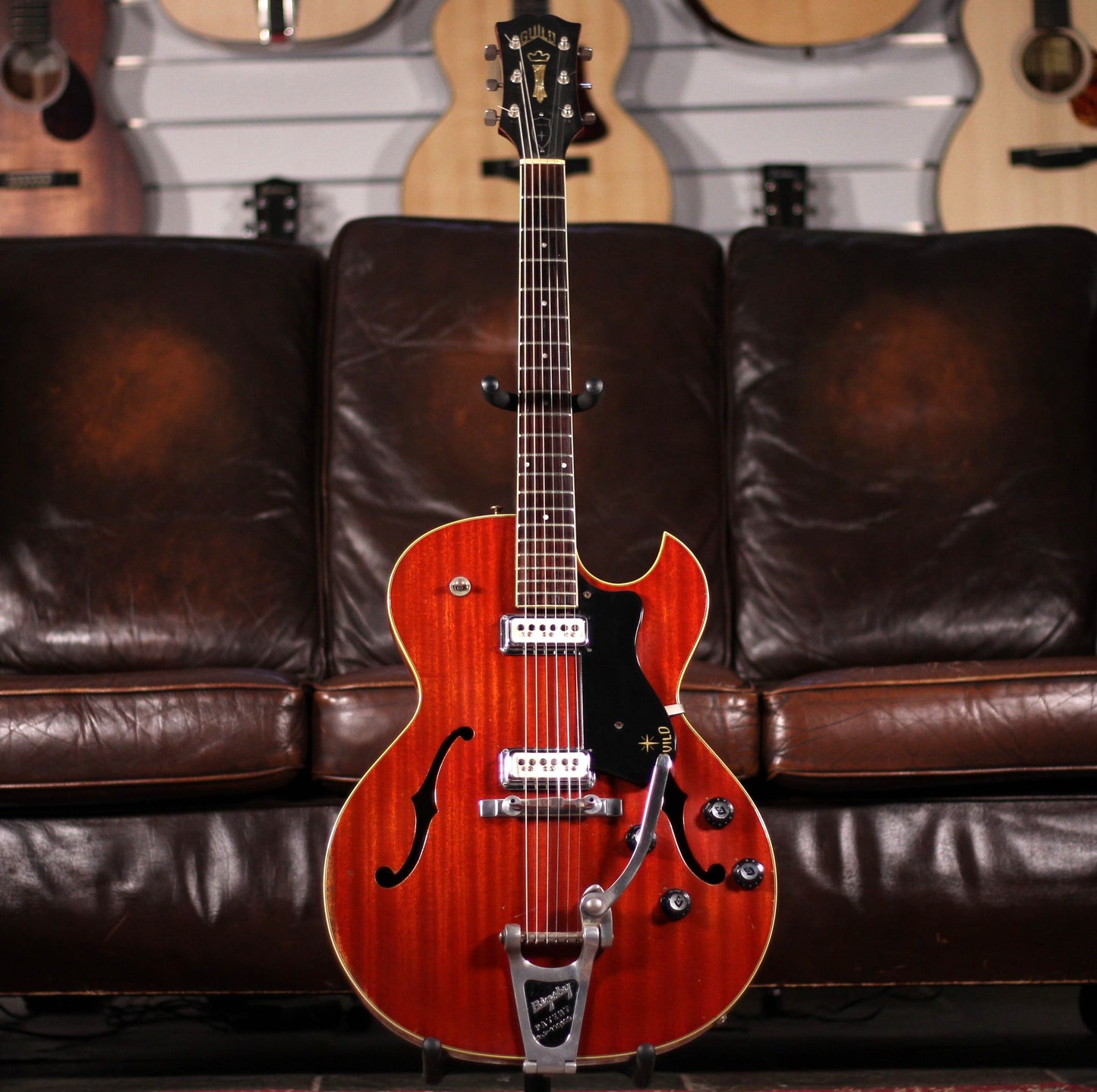 Vintage - 1963 Guild Starfire II Cherry Red