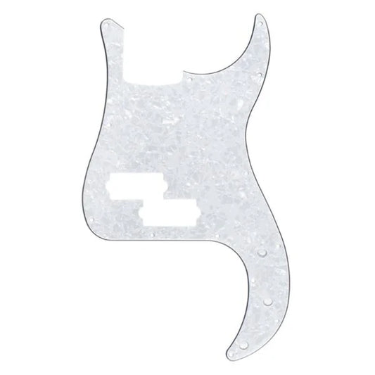 Guitar Man P-Bass Pickguard Pearl White