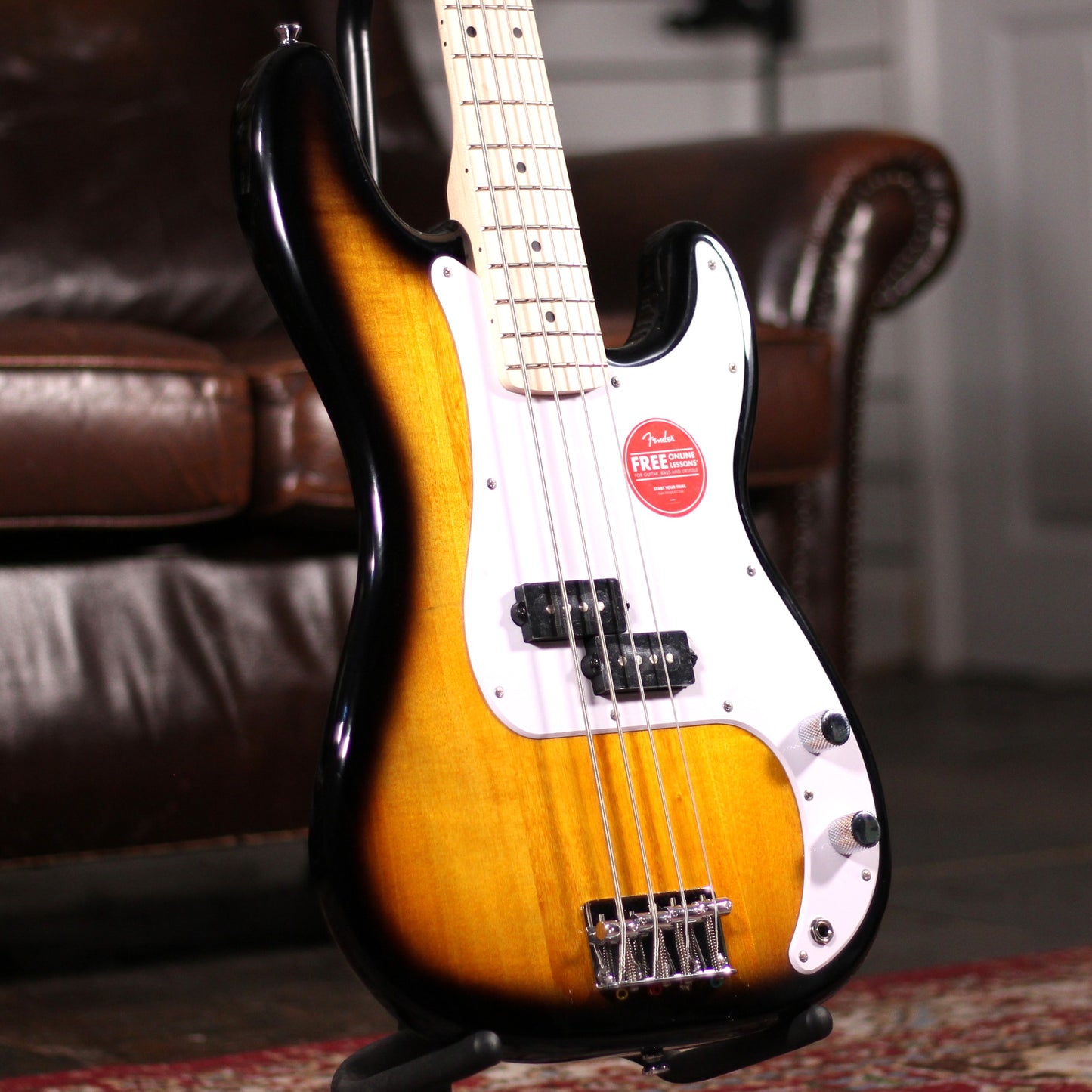 Squier Sonic P Bass 2 Tone Sunburst