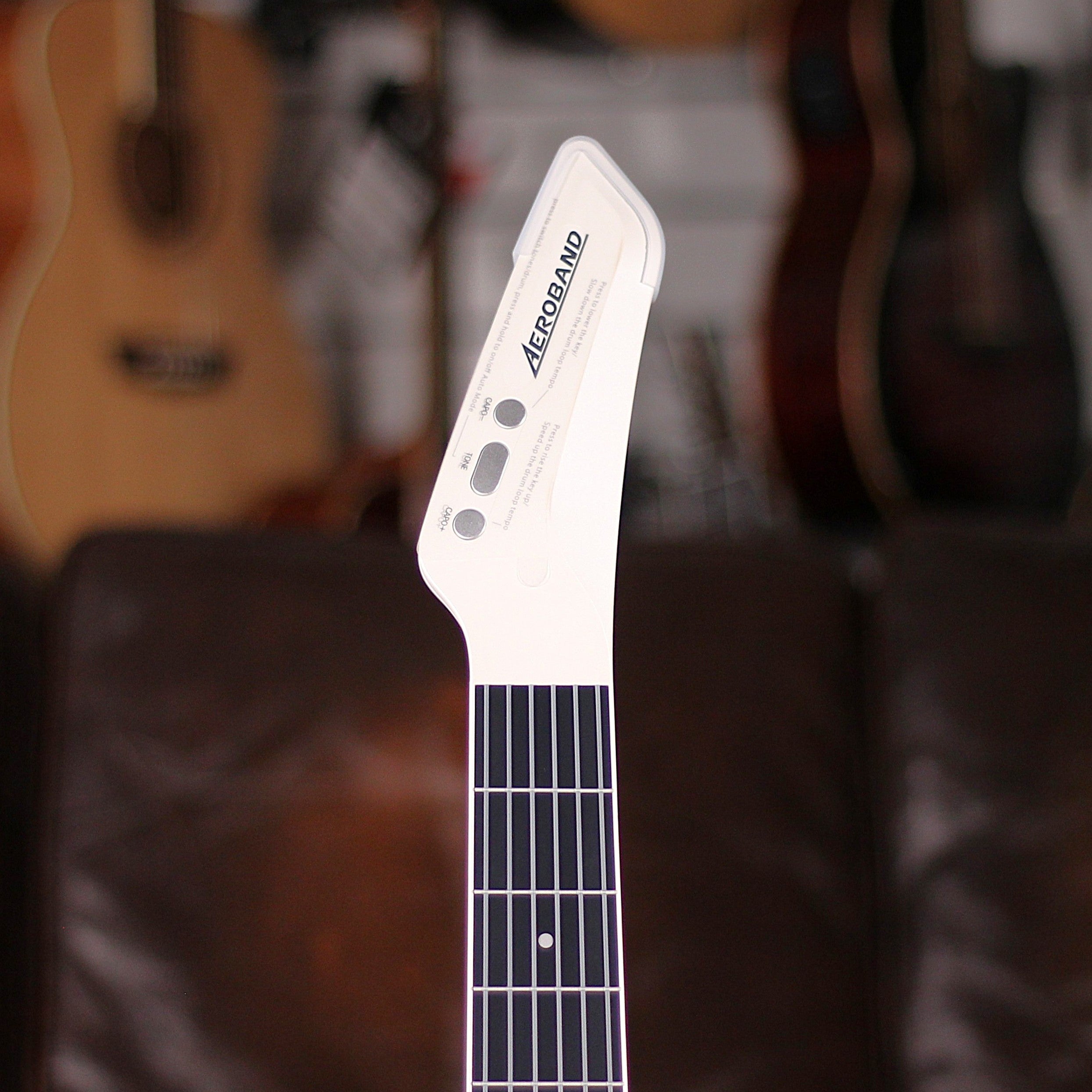 Aeroband Guitar - White – Foulds Guitars