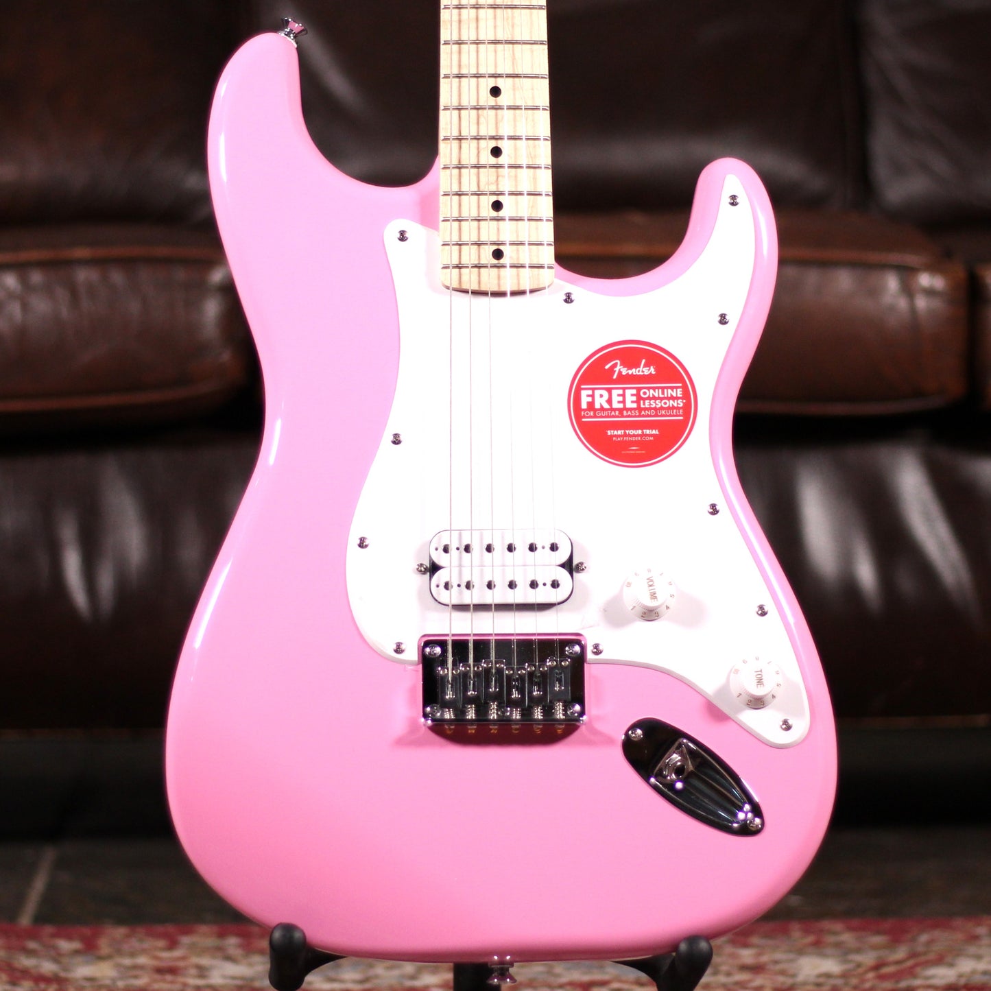 Squier Sonic Stratocaster - Flash Pink