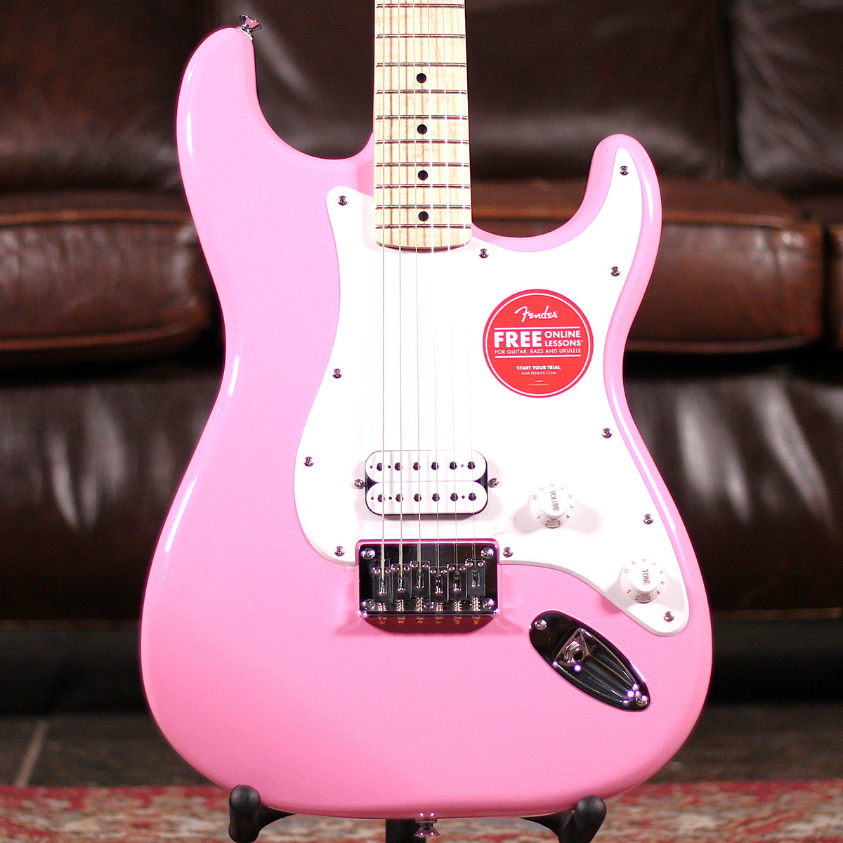 Squier Sonic Stratocaster - Flash Pink